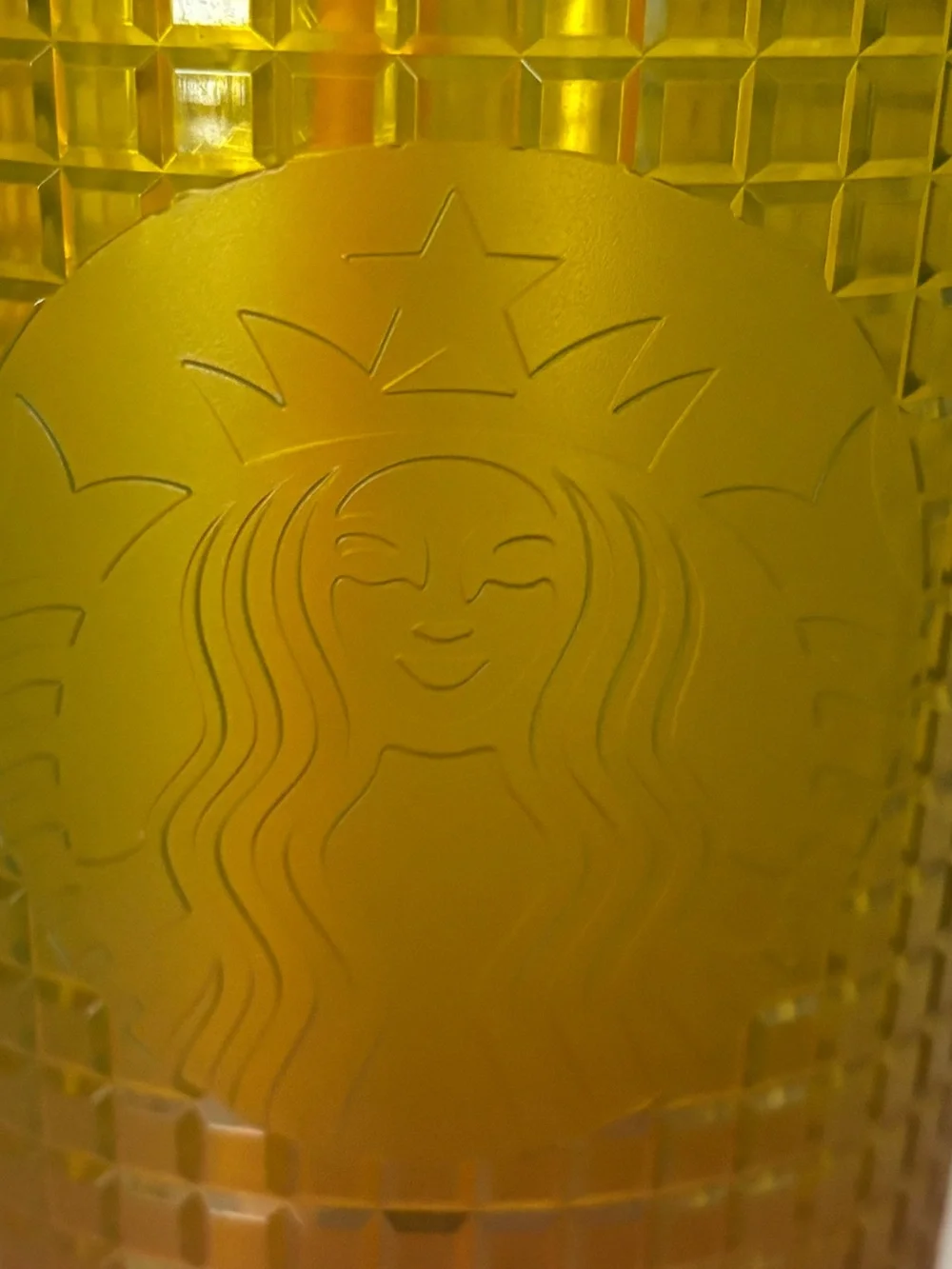 Starbucks vibrant yellow